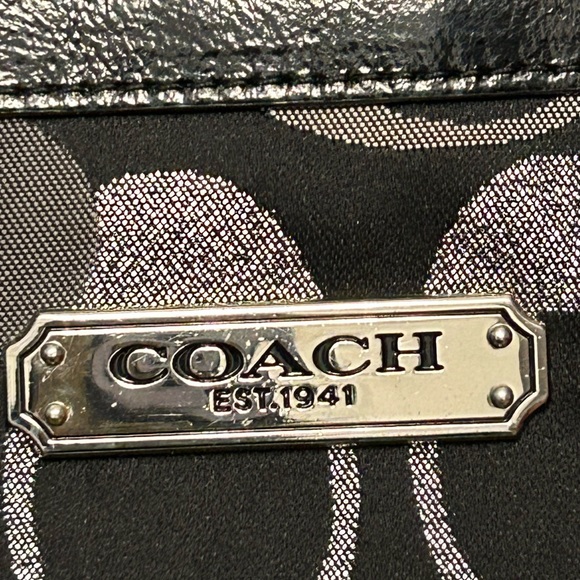 Coach Black and Gray Tote Bag - Picture 7 of 16